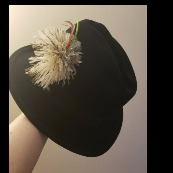 Vintage New York Mr John Classic Paris Hat Excello - Picture 11 of 12